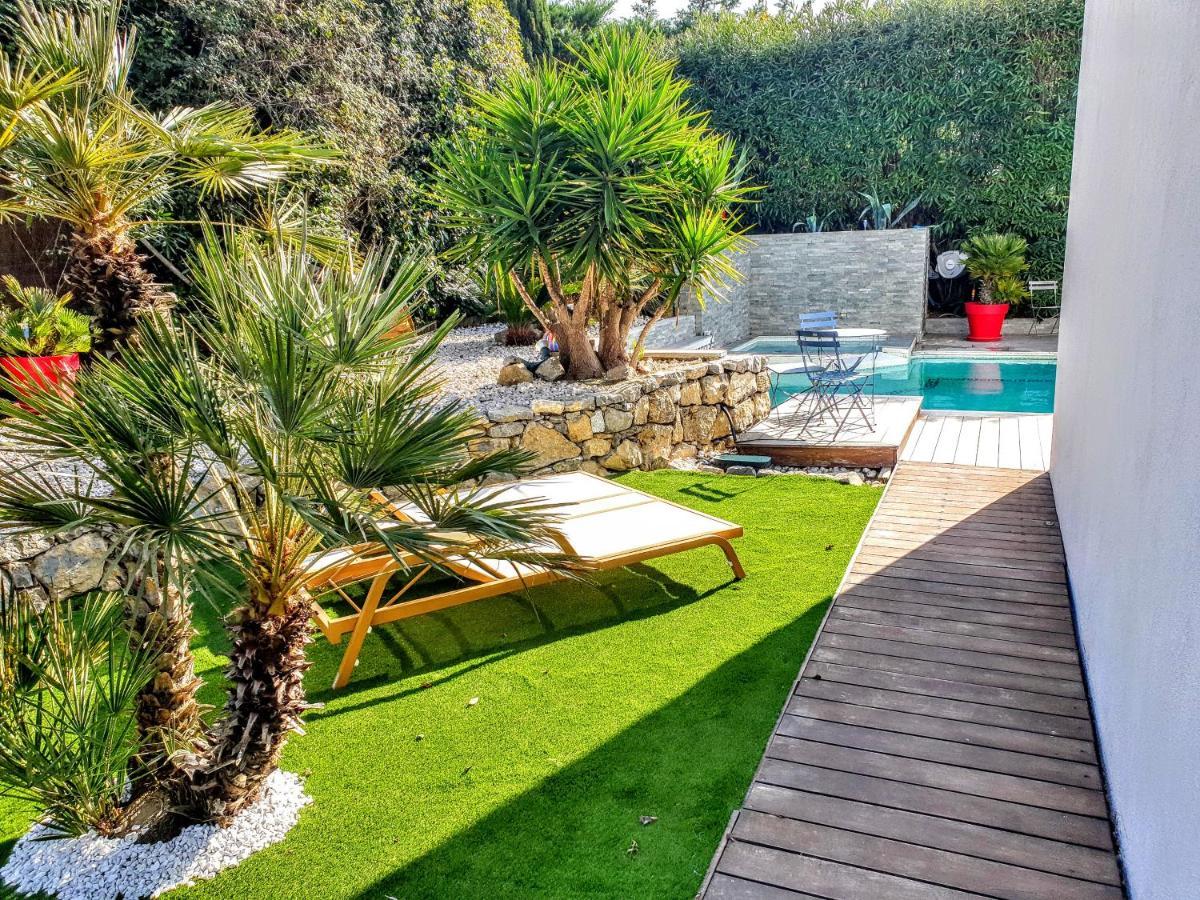 La Villa Blanche Sanary-sur-Mer Exterior foto